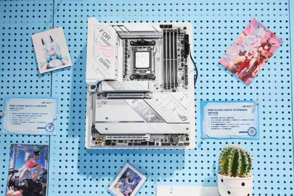 ROG BW2025展台掀次元电竞热潮：RO姬×初音未来联名主板首曝(图18)