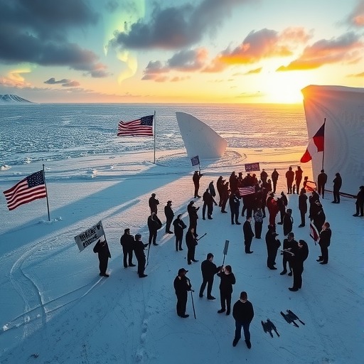 格陵兰岛抗议美国