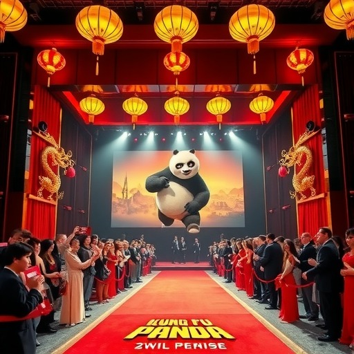 《功夫熊猫4》上海首映“龙”重举行 暌违8年影迷狂欢见证阿宝进阶之路(图1) 《功夫熊猫4》上海首映“龙”重举行 暌违8年影迷狂欢见证阿宝进阶之路(图1)