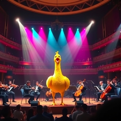 剧院演奏尖叫鸡版《波西米亚狂想曲》