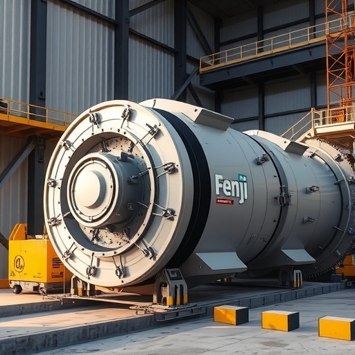 奋楫号盾构机顺利下线