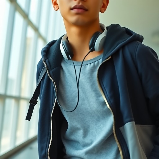 有线耳机穿搭火了(图2)