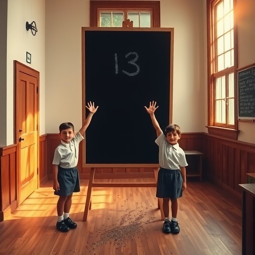 校园惊险瞬间：黑板坠落时的师生情与守护本能(图2)