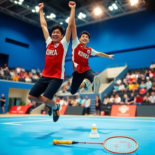 韩国男双强势包揽亚锦赛冠亚军 霸主地位稳固(图2)