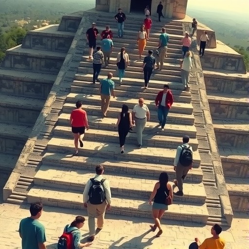 中国游客墨西哥金字塔历险：误将枪声当哨响，逃生跳下古迹引深思(图3)