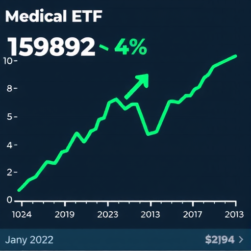 高开高走！恒生医药ETF（159892）盘中大涨4%(图1)