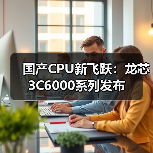 龙芯3C6000系列发布 自主可控高性能突破