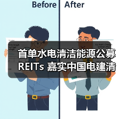 首单水电清洁能源公募REITs 嘉实中国电建清洁能源REIT 3月28日上交所上市(图4) 水电公募REITs首单上市 助力双碳战略(图4)