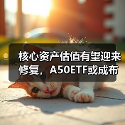 核心资产估值有望迎来修复,A50ETF或成布局核心龙头的投资利器(图1) MSCI中国A50指数领涨 核心资产配置新机遇(图1)