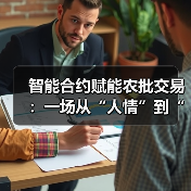 智能合约赋能农批交易:一场从“人情”到“数据”的信用革命(图1) 智能合约重构农批信任体系,破解中小商户融资难题(图1)
