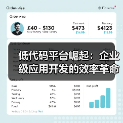 低代码平台崛起:企业级应用开发的效率革命(图2) 低代码平台如何引领企业级应用开发的效率革命(图2)