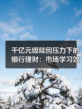 千亿元级赎回压力下的银行理财:市场学习效应避免重蹈覆辙(图1) 银行理财规模缩水,赎回压力面临短期挑战(图1)
