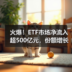 火爆!ETF市场净流入超500亿元,份额增长超185亿份(图1) 火爆!ETF市场净流入超500亿元,份额增长超185亿份(图1)
