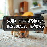 火爆!ETF市场净流入超500亿元,份额增长超185亿份(图3) 火爆!ETF市场净流入超500亿元,份额增长超185亿份(图3)