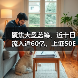 聚焦大盘蓝筹，近十日流入近60亿，上证50ETF规模超720亿元(图1)