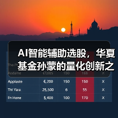 AI智能辅助选股，华夏基金孙蒙的量化创新之道(图4)