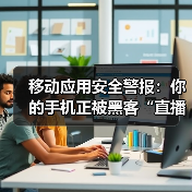 移动应用安全警报：你的手机正被黑客“直播”，速看救命攻略！(图1)