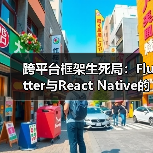 跨平台框架生死局:Flutter与React Native的性能战争与优化秘籍(图4) Flutter vs React Native性能对比:启动速度与内存优化(图4)