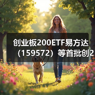 创业板200ETF易方达(159572)等首批创200ETF发行,低费率助力创业板投资(图1) 低费率创业板200ETF助力投资者布局新兴成长企业(图1)