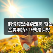 铜价有望继续走高 有色金属期货ETF或是良好“入门款”工具(图1)