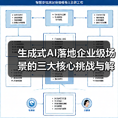 生成式AI落地企业级场景的三大核心挑战与解决方案(图4) 生成式AI驱动制造业升级与智能客服革新路径(图4)