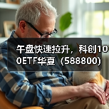 科创100ETF华夏午后拉升，高赔率引资金抢筹(图2)