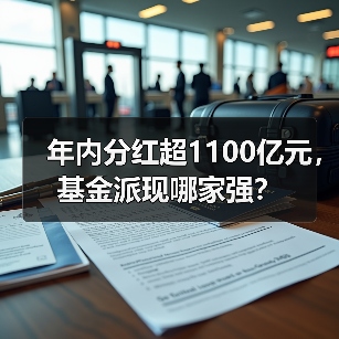 年内分红超1100亿元,基金派现哪家强?(图1) 基金分红规模创新高 债券型基金成主力(图1)