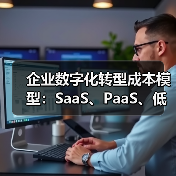 企业数字化转型成本模型:SaaS、PaaS、低代码开发投入产出比测算(图2) 企业数字化转型TCO成本模型构建与分析(图2)
