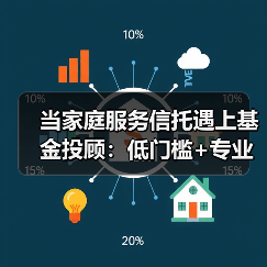 当家庭服务信托遇上基金投顾：低门槛+专业化服务守护家庭财富(图1)