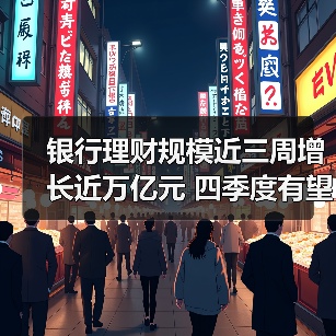 银行理财规模近三周增长近万亿元 四季度有望继续增长(图2) 银行理财规模回升 多重因素驱动增长(图2)