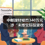 中邮理财被罚340万元:涉“未按实际投资收益情况向投资者支付收益”等七项违规(图4) 金融监管总局处罚中邮理财涉七项违规(图4)