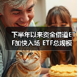 下半年以来资金借道ETF加快入场 ETF总规模增加近2000亿元(图1) 下半年以来资金借道ETF加快入场 ETF总规模增加近2000亿元(图1)