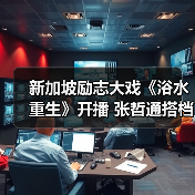 新加坡励志大戏《浴水重生》开播 张哲通搭档黄暄婷勇敢追梦(图3)