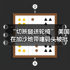 “切断腿送轮椅” 美国在加沙地带建码头被批荒谬可笑(图2) 美国加沙港口建设引质疑:人道主义还是政治操作?(图2)