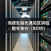 当政务服务遇见区块链:数字身份(BDID)如何重塑信任与效率?(图1) 政务区块链如何实现身份核验?BDID技术关键解析-玄熵百博咨询(图1)