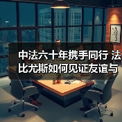 中法六十年携手同行 法比尤斯如何见证友谊与未来(图2) 中法建交60年,为何仍携手应对全球挑战?-玄熵百博咨询(图2)