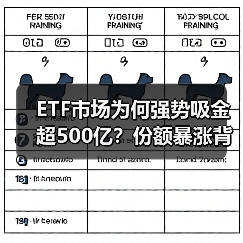 ETF市场为何强势吸金超500亿？份额暴涨背后暗藏玄机(图3)