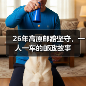 26年高原邮路坚守,一人一车的邮政故事(图2) 阿里邮路26年,邮运人如何穿越雪山无人区?-玄熵百博咨询(图2)