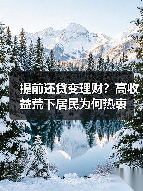 提前还房贷潮来袭，居民为何热衷？-玄熵百博咨询(图4)