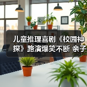 儿童推理喜剧《校园神探》路演爆笑不断 亲子互动引共鸣(图4)
