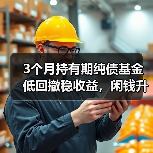 3个月持有期纯债基金低回撤稳收益，闲钱升级新选择(图4)