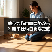 美英炒作中国网络攻击？新华社脱口秀爆笑回应(图4)