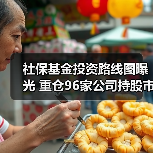 社保基金投资路线图曝光 重仓96家公司持 - 玄熵百博咨询