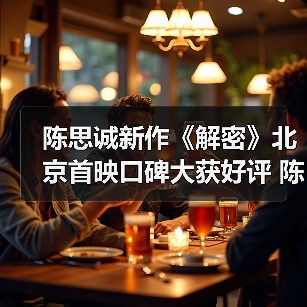 陈思诚新作《解密》北京首映口碑大获好评 陈道明为其首次跑厅周润发惊喜现身(图2) 解密电影首映礼震撼全场 真实沉浸式观影体验引热议-玄熵百博咨询(图2)