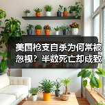 美国枪支自杀为何常被忽视?半数死亡却成致命隐患(图1) 美国枪支自杀为何常被忽视?半数死亡却成致命隐患(图1)