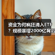 资金为何疯狂涌入ETF?规模暴增2000亿背后的信号(图4) ETF资金流入激增,股市投资机会凸显?-玄熵百博咨询(图4)