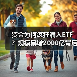 资金为何疯狂涌入ETF?规模暴增2000亿背后的信号(图2) ETF资金流入激增,股市投资机会凸显?-玄熵百博咨询(图2)