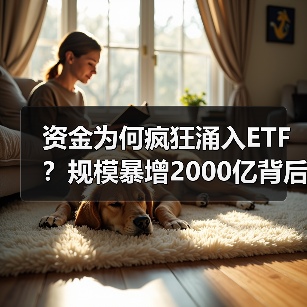 资金为何疯狂涌入ETF?规模暴增2000亿背后的信号(图3) ETF资金流入激增,股市投资机会凸显?-玄熵百博咨询(图3)
