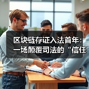 区块链存证入法首年：一场颠覆司法的“信任 - 玄熵百博咨询