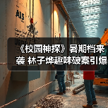 《校园神探》暑期档来袭 林子烨趣味破案引爆亲子欢笑(图1)